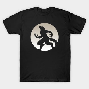 Werewolf in the Moonlight - Werewolf Art T-Shirt